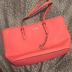 Michael Kors large leather tote *authentic*